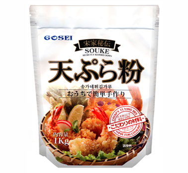 宋家秘伝 天ぷら粉 1kg - 韓国冷麺なら宋家の冷麺｜株式会社五星