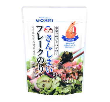 さんしまいフレークのり(甘エビ味)【休売】