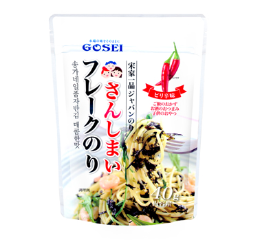さんしまいフレークのり(ピリ辛味)【休売】